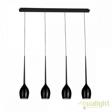 Lustra moderna Izza 4 Black