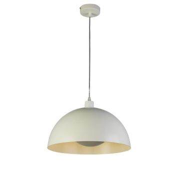 Lustra suspendata stil industrial Mars crem