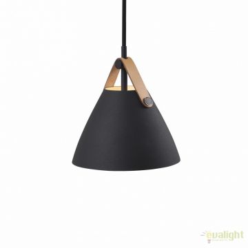 Pendul design nordic STRAP 16 negru 84303003 DFTP