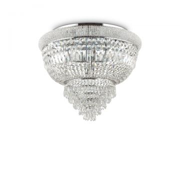 Plafoniera eleganta design clasic DUBAI PL6 CROMO 207186