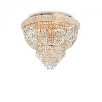 Plafoniera eleganta design clasic DUBAI PL6 OTTONE 201016