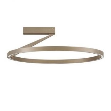 Plafoniera LED design minimalist TILIA moca coffee