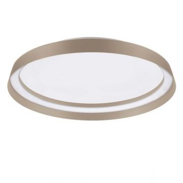 Plafoniera LED design modern circular ORMI brown D-45cm