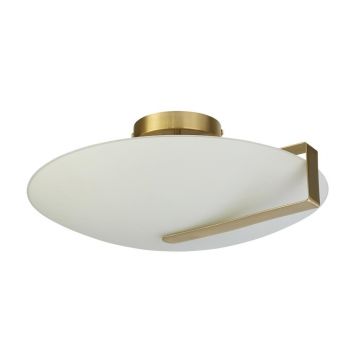 Plafoniera, Lustra aplicata moderna Sundial auriu
