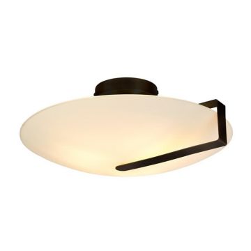Plafoniera, Lustra aplicata moderna Sundial negru