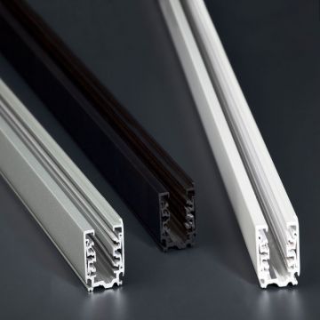 Sina metalica gri 2m, pentru spoturile pe sina de la Faro 64215
