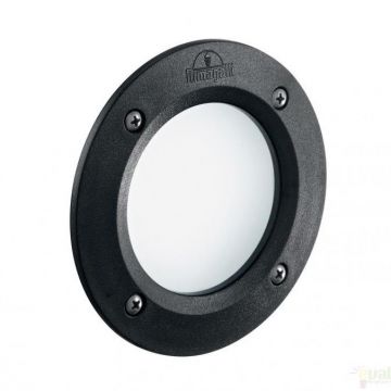 Spot incastrabil pt. exterior, diam.13,4cm, IP66, LED LETI ROUND FI1 NERO 096551