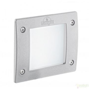 Spot incastrabil pt. exterior, dim.11,5x11,5cm, IP66, LED LETI SQUARE FI1 BIANCO 096575