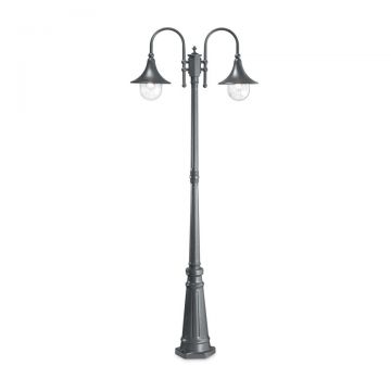 Stalp de exterior cu protectie IP44 CIMA PT2 ANTRACITE 246833 IDL
