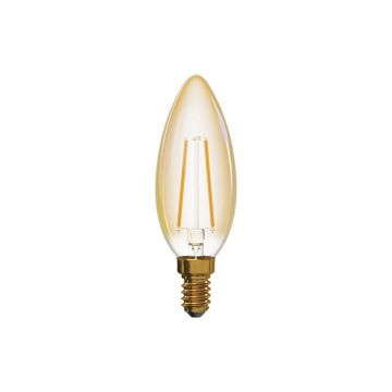 Bec cu LED EMOS Vintage Candle Warm White, 2,1W E14
