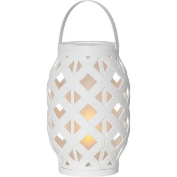 Felinar Star Trading Flame Lantern, Ã®nÄu0083lÈu009Bime 23 cm, alb