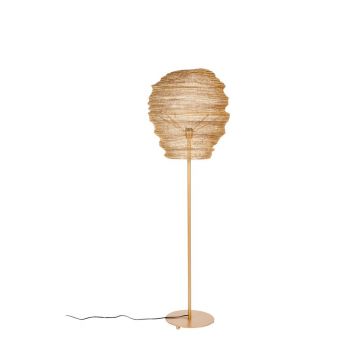 Lampadar White Label Lena, auriu