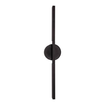 Aplica LED ambientala stil minimalist Merano II negru