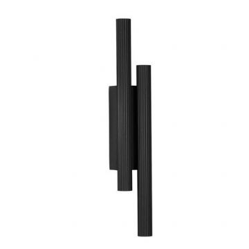 Aplica LED ambientala stil minimalist PARON 2 negru H-38cm