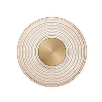 Aplica LED moderna design decorativ NOUS alama aurie/chihlimbar