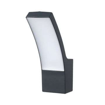 Aplica LED pentru iluminat exterior IP44 Palanga antracit, alb