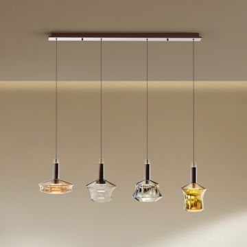 Lustra LED cu 4 pendule design decorativ Scarlet 4L color