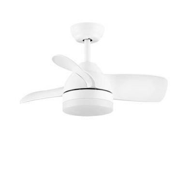 Lustra LED cu Ventilator si telecomanda NERINA alb