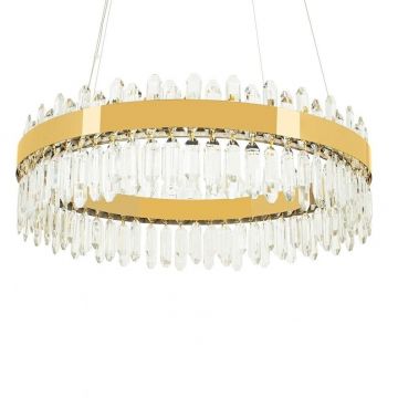 Lustra LED suspendata design modern Glamor 60 auriu
