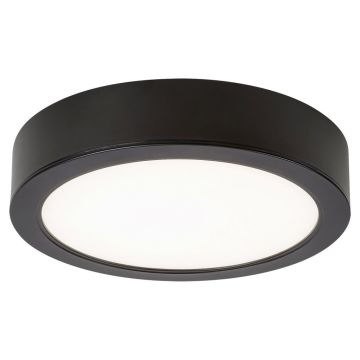 Plafoniera LED design modern Shaun negru 17cm