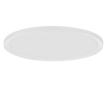 Plafoniera LED design slim ALMIRA alba D-40cm