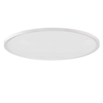 Plafoniera LED design slim ALMIRA alba D-60cm