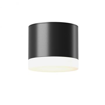 Spot aplicat minimalist cu protectie IP44 Pauline, negru