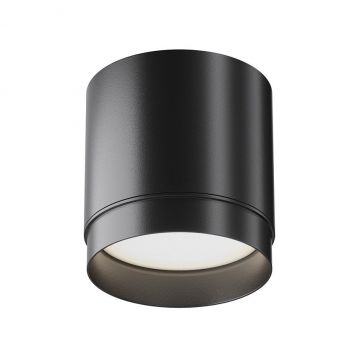Spot aplicat minimalist design tehnic Polar negru