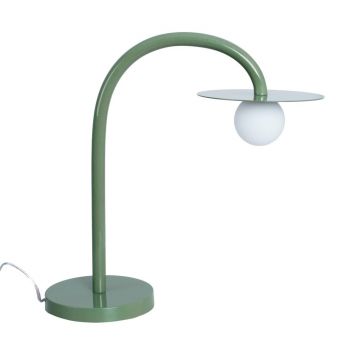 Veioza LED design decorativ Enigma verde