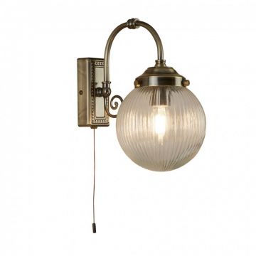 Aplica de perete pentru baie IP44 Belvue 3259AB SRT