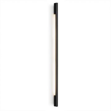 Aplica LED de perete desgin minimalist Asse negru H-150cm