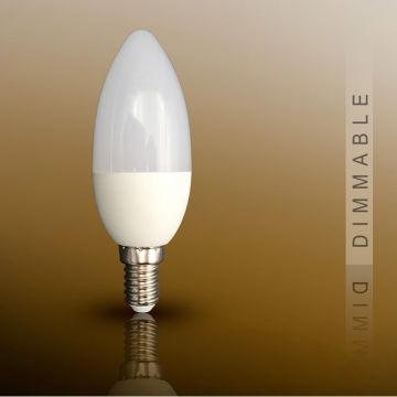 Bec LED Candel E14, dimable 7W 3000K SV-50089