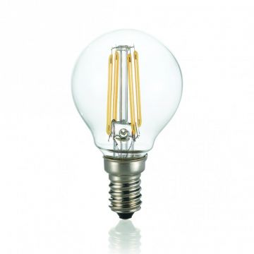 Bec LED E14 4W SFERA TRASPARENTE 4000K 153926