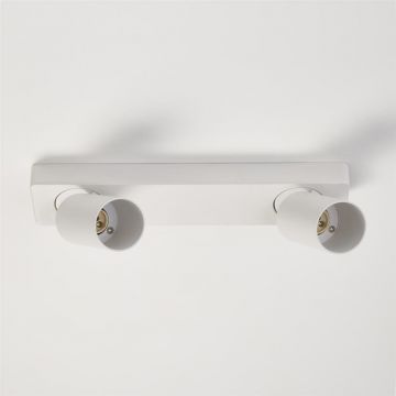 Corp aplicat cu 2 spoturi directionabile Moon 2 Bar, alb