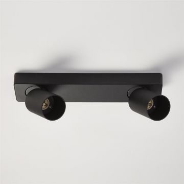 Corp aplicat cu 2 spoturi directionabile Moon 2 Bar, negru