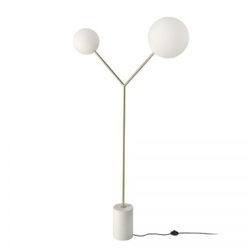 Lampadar, Lampa de podea eleganta design minimalist Golden