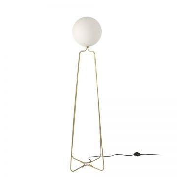 Lampadar, Lampa de podea eleganta design minimalist Golden