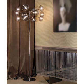 Lampadar, Lampa de podea LUX, Sticla Suflata, Breath