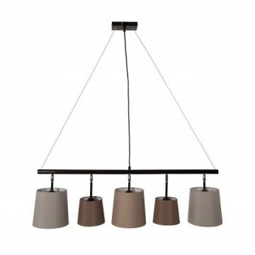 Lustra eleganta cu 5 abajururi Levels 100cm A-38826 VC