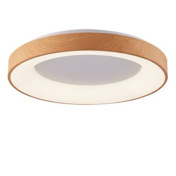 Lustra LED cu telecomanda design slim SANTANA TOP 80 CCT WO