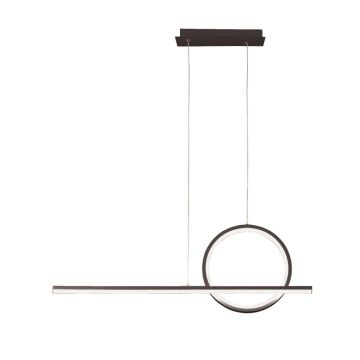 Lustra LED design modern minimalist KITESURF 30W neagra