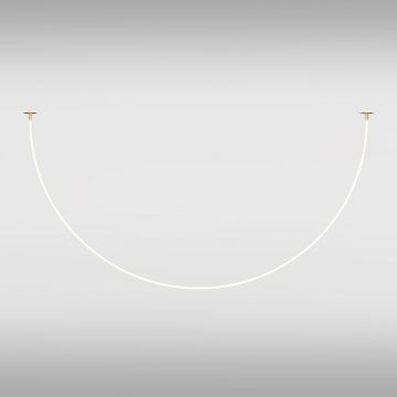 Lustra LED incastrabila tavan fals design modern Tau auriu