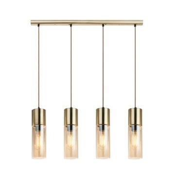 Lustra moderna cu 4 pendule ANNIKA alama 21000-4HM GL