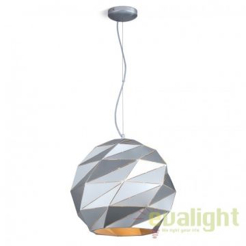 Lustra moderna Origami argintiu, 42cm HL 6-1644/1 silber OR