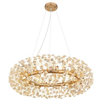 Lustra suspendata design elegant KATRINA auriu