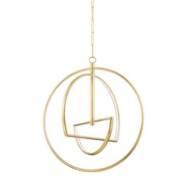 Lustra suspendata LED design LUX WELLAND 71cm