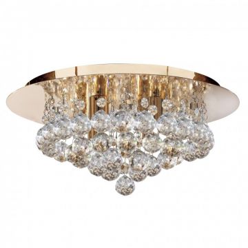 Plafoniera eleganta design modern Hanna gold 4L 3404-4GO SRT
