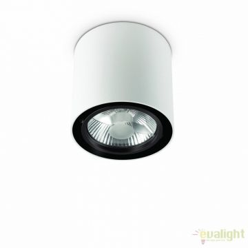 Plafoniera, Spot aplicat diametru 15cm, MOOD PL1 BIG ROUND BIANCO 140872