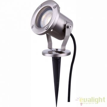 Proiector de exterior cu tarus din otel inoxidabil si protectie IP65 STYLE 32075 GL