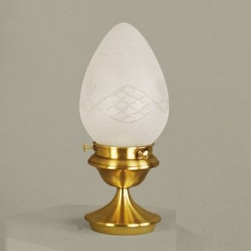 Veioza eleganta design LUX Budapest, bronz LA 4-732 bronze/376 klar-matt OR